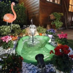 Laghetto Da Giardino Verde Litri 270 Dimensioni 185x115xh36 Cm -OUTSUN Giardino Negozio 55295940 3