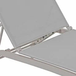 Lettino Da Giardino Con Ruote Oasi Ecrù -OUTSUN Giardino Negozio 55523270 3