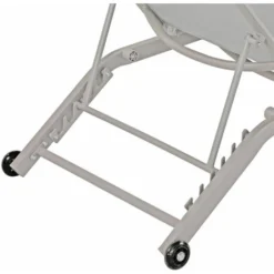 Lettino Da Giardino Con Ruote Oasi Ecrù -OUTSUN Giardino Negozio 55523270 5