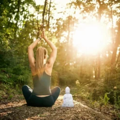 Relaxdays Statua Del Buddha Seduto, Figura Da Giardino Alta 17,5 Cm, Resistente Alle Intemperie, Poliresina, Bianco -OUTSUN Giardino Negozio 58279733 5