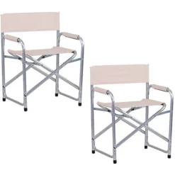 Set Da 2 Sedie Regista Pieghevoli Da Esterno Pippa Ecr�