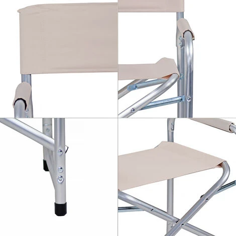 Set Da 2 Sedie Regista Pieghevoli Da Esterno Pippa Ecr� 2 Set Da 2 Sedie Regista Pieghevoli Da Esterno Pippa Ecr� - immagine 2