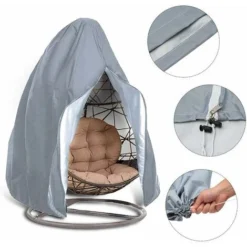 RHAFAYRE Per Sedia Sospesa Antipolvere Oxford 600d, Fodera Per Sedile Oscillante, Fodera Protettiva Per Sedia A Uovo Per Esterni, Anti-Uv, 190 Cm 115 Cm, Grigio 7 RHAFAYRE Per Sedia Sospesa Antipolvere Oxford 600d, Fodera Per Sedile Oscillante, Fodera Protettiva Per Sedia A Uovo Per Esterni, Anti-Uv, 190 Cm 115 Cm, Grigio -OUTSUN Giardino Negozio 60904067 3
