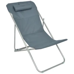 SEDIA RELAX BILBAO 3 POSIZIONI L98XP56XH35 CM Colore Grigio