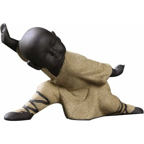 Mini Monaco Ornamenti Statua Di Buddha Kung Fu Tea Pet Zen Garden Vassoio Da Tè Figura Per Kung Fu Vassoio Da Tè Car Home Office Decoration (Giallo) 1 Mini Monaco Ornamenti Statua Di Buddha Kung Fu Tea Pet Zen Garden Vassoio Da Tè Figura Per Kung Fu Vassoio Da Tè Car Home Office Decoration (Giallo)