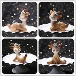 Figurina Kitz, Ornamenti Decorativi, Statuetta Decorativa Bambi In Miniatura 3D REH Kitz, Figure Di Animali 9 Figurina Kitz, Ornamenti Decorativi, Statuetta Decorativa Bambi In Miniatura 3D REH Kitz, Figure Di Animali -OUTSUN Giardino Negozio 63847418 5