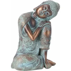 Sculture Di Mandala, Statuetta Di Buddha, Decorazione Da Meditazione, Colore Bronzo, Scultura Antiruggine, Decorazione Per Interni/esterni Per Giardino