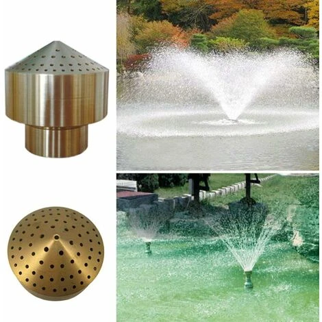 Kueatily 1/4''1/2''3/4''1''3/2''2'' Ottone Fontana Spruzzatore Spruzzatore Testa Spruzzatore Per Giardino Stagno Parco Divertimenti Biblioteca Home Decor Museo(1/4) 4 Kueatily 1/4''1/2''3/4''1''3/2''2'' Ottone Fontana Spruzzatore Spruzzatore Testa Spruzzatore Per Giardino Stagno Parco Divertimenti Biblioteca Home Decor Museo(1/4) - immagine 4