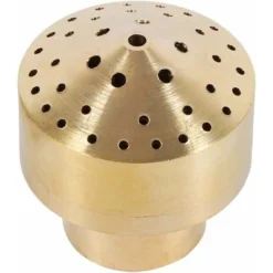 Kueatily 1/4''1/2''3/4''1''3/2''2'' Ottone Fontana Spruzzatore Spruzzatore Testa Spruzzatore Per Giardino Stagno Parco Divertimenti Biblioteca Home Decor Museo(1/2)