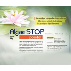 Antialghe Laghetto Sakura Algae STOP Powder 5 Kg