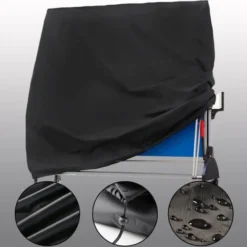 Copritavolo Da Ping Pong Fodere Per Mobili Da Giardino 165x70x185cm Nero FUIENKO 7 Copritavolo Da Ping Pong Fodere Per Mobili Da Giardino 165x70x185cm Nero FUIENKO -OUTSUN Giardino Negozio 67327234 4