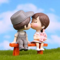 Mini Coppia Bambola Contenitore In Vetro Decorativo In Miniatura Paesaggio Fata Giardino In Miniatura Azione Decorativa