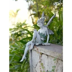 Statuette Da Giardino Elfi Seduti 22 Cm Statua Di Angelo Statuette Da Giardino Statua Di Fata Decorazione Da Giardino -OUTSUN Giardino Negozio 67411446 3