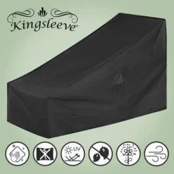 Kingsleeve Copertura Mobili Da GiardinoTessuto Oxford 420D Telo Protettivo Cantina Garage Esterno 144x57,5x35/92,2cm (de) -OUTSUN Giardino Negozio 67651856 3