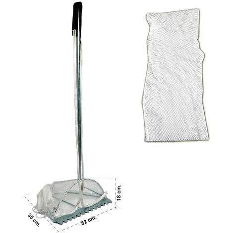 Tellinaro Grande Rete In Nylon Acciaio Zincato Cm 52x18x35 Più Rete Di Ricambio 1 Tellinaro Grande Rete In Nylon Acciaio Zincato Cm 52x18x35 Più Rete Di Ricambio