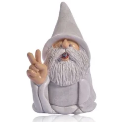 Gnomo Americano Che Fuma Nano Resina Artigianato Ornamenti Da Giardino Creativi