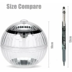 GroupM IT2pcs Outdoor Water LED Landscape Light Piscina Esterna Galleggiante Solar Light 12V -OUTSUN Giardino Negozio 69492285 4