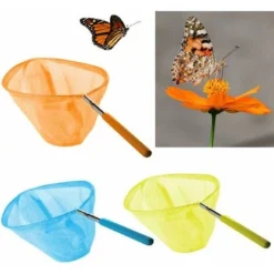 Guadino Da Spiaggia Per Bambini, Rete Per Farfalle Rete Da Pesca Per Bambini Telescopica Multicolore Guadino Per Farfalle Pesci Coccinella Lucciola Pubblica -OUTSUN Giardino Negozio 69715151 4