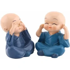 MINKUROW Statuetta Buddista Per Auto Di Buddha Piccolo 4 Monaci Buddisti Statua Di Buddha In Resina Decorazione Casa Del Monaco Buddista 7 MINKUROW Statuetta Buddista Per Auto Di Buddha Piccolo 4 Monaci Buddisti Statua Di Buddha In Resina Decorazione Casa Del Monaco Buddista -OUTSUN Giardino Negozio 69784835 3