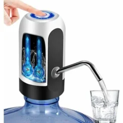 MINKUROW Distributore Automatico Di Acqua Bottiglia Riutilizzabile Acqua Potabile Pompa Acqua Potabile Senza Fili Elettrico Pompa Di Pompaggio Veloce Distributore Di Galloni Universale Con Pompa Acqua