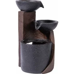 Dobar 3 Ciotole Per Fontana Da Interni, Grigio