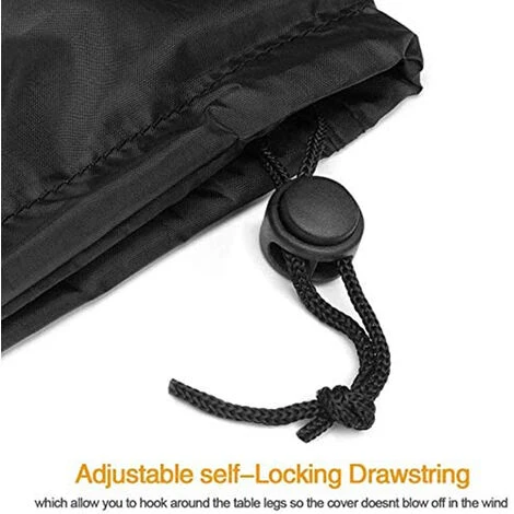 Fodere Per Mobili Da Giardino Grande Copertura Protettiva Per Mobili Da Giardino Quadrati 120x120x74cm 210D FUIENKO 3 Fodere Per Mobili Da Giardino Grande Copertura Protettiva Per Mobili Da Giardino Quadrati 120x120x74cm 210D FUIENKO - immagine 3