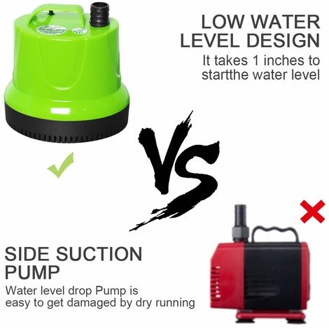 Mini Pompa Sommersa - 350L/H 6W Pompa Sommersa Pompa Acqua Subacquea Con 2 Ugelli Per Stagno, Acquario, Acquario, Giardino, Fontana, Pompa Acquario 4.3ft (1.3M) Cavo Di Alimentazione 4 Mini Pompa Sommersa - 350L/H 6W Pompa Sommersa Pompa Acqua Subacquea Con 2 Ugelli Per Stagno, Acquario, Acquario, Giardino, Fontana, Pompa Acquario 4.3ft (1.3M) Cavo Di Alimentazione - immagine 4