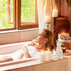 Relaxdays Statua Del Buddha Seduto, Figura H:17 Cm, Per Interni Ed Esterni, Resistente Alle Intemperie, Ceramica, Bianco -OUTSUN Giardino Negozio 80863623 3