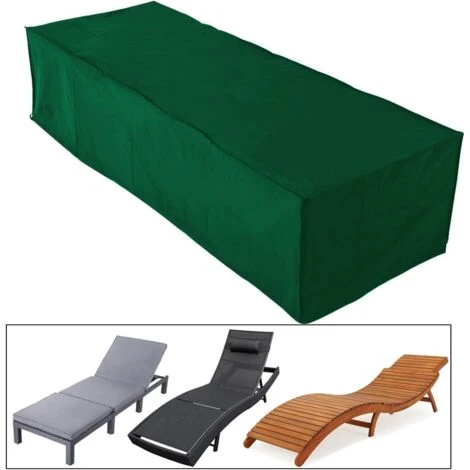 WOLTU Copertura Per Mobili Set Arredo Da Giardino Esterno PE 100g/m² Verde 218x77x55 Cm 3 WOLTU Copertura Per Mobili Set Arredo Da Giardino Esterno PE 100g/m² Verde 218x77x55 Cm - immagine 3