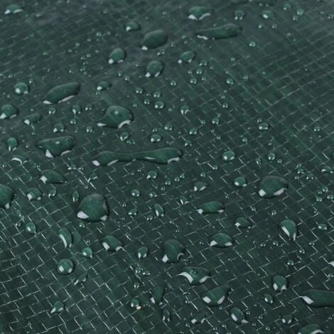 WOLTU Copertura Per Mobili Set Arredo Da Giardino Esterno PE 100g/m² Verde 218x77x55 Cm 4 WOLTU Copertura Per Mobili Set Arredo Da Giardino Esterno PE 100g/m² Verde 218x77x55 Cm - immagine 4