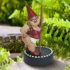 Gnomo Da Giardino Per Esterni Gnomo In Resina Statua Decorazione, Statua Di Gnomo Statuetta Da Giardino Impermeabile, Gnomo Da Giardino Per Decorazione Di Prato, Balcone E Terrazza, 13 Cm × 7 Cm-READC -OUTSUN Giardino Negozio 80962075 5