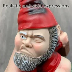 Gnomo Da Giardino Divertente Gnomo Da Giardino Statua Decorazione Gnomo Ubriaco Statua Da Giardino Gnomo Da Esterno Figurine Scultura Gnomo Da Giardino Decorazione Per Prato All'aperto Per La Casa REA -OUTSUN Giardino Negozio 80962080 5