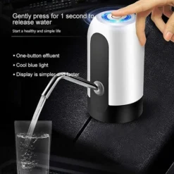 Pompa Elettrica Per Bottiglia D'acqua, Distributore Automatico Di Acqua Potabile, Ricarica USB, Distributore Universale Per Bottiglia D'acqua Potabile Per Bottiglia Da 2-5 Galloni READCLY -OUTSUN Giardino Negozio 80962652 3