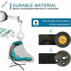Copertura Per Lettino Prendisole Sospesa, Copertura Per Lettino Prendisole Sospesa Impermeabile, Tessuto Oxford 420D Resistente Ai Raggi UV Antivento - Nero (185 117 198 Cm) 8 Copertura Per Lettino Prendisole Sospesa, Copertura Per Lettino Prendisole Sospesa Impermeabile, Tessuto Oxford 420D Resistente Ai Raggi UV Antivento - Nero (185 117 198 Cm) -OUTSUN Giardino Negozio 81290246 4