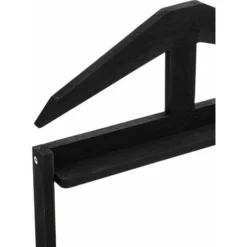Nova Servomuto Appendiabiti Con Solida Struttura In Legno Disponibile In Vari Colori Colore : Nero -OUTSUN Giardino Negozio 82471738 5