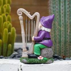 Gnomo Da Giardino Statua Divertente Gnomo In Resina Impermeabile Ornamenti Per Prato Patio Giardino Scultura Divertimento Per Interni O Esterni -OUTSUN Giardino Negozio 85319137 3