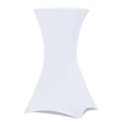 Set Di 2 Coperture Bianche Per Tavolo Pieghevole Alto 105 CM 8 Set Di 2 Coperture Bianche Per Tavolo Pieghevole Alto 105 CM -OUTSUN Giardino Negozio 85683970 4