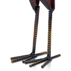 Scultura In Metallo Gallo In Ferro Multicolore Manufatti Arredo Casa Artigianato (Rosso) 9 Scultura In Metallo Gallo In Ferro Multicolore Manufatti Arredo Casa Artigianato (Rosso) -OUTSUN Giardino Negozio 85894943 5