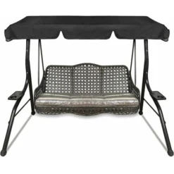 Tettoia Di Ricambio Per Sedile Altalena,Tettoia Per Altalena Resistente All'Acqua Copertura Esterna,Protezione UV Copertura Per Amaca Da Patio Copertura Per Sedia A Dondolo Copertura Superiore Tetto P