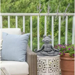 Giardino Di Pietra, Ornamento Di Buddha Rana, Statua Di Rana Di Meditazione All'aperto, Statua Di Rana Di Meditazione Per La Decorazione Domestica, Arte All'aperto (13 5,5 9,5 Cm) 8 Giardino Di Pietra, Ornamento Di Buddha Rana, Statua Di Rana Di Meditazione All'aperto, Statua Di Rana Di Meditazione Per La Decorazione Domestica, Arte All'aperto (13 5,5 9,5 Cm) -OUTSUN Giardino Negozio 85902677 4