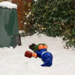 Gnomo Da Giardino Divertente Gnomo Da Giardino Gnomo In Resina Statua Gnomo Ubriaco Scultura Per Giardino Di Casa Cortile Prato Portico Ornamento Per Esterni Regalo-GTA -OUTSUN Giardino Negozio 86169067 4