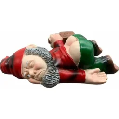 Divertente Gnomo Da Giardino Gnomo Da Giardino Statua Decorazione Gnomo Ubriaco Statua Da Giardino Gnomo All'aperto Statuetta Scultura Gnomo Da Giardino Casa Decorazione Prato All'aperto GTA