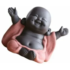 Laughing Maitreya Buddha Statua In Ceramica Decorazione Per Il Tè Piccolo Monaco Accessori Per Il Tè Sorriso Felice Arancione 7 Laughing Maitreya Buddha Statua In Ceramica Decorazione Per Il Tè Piccolo Monaco Accessori Per Il Tè Sorriso Felice Arancione -OUTSUN Giardino Negozio 86171073 3