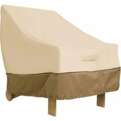 OUTSUN Giardino Negozio 35 (210D: 85 X 80 X 91,5 Cm In Color Caffè Riso Coordinato Copridivano Singolo Da Esterno Impermeabile E Resistente, Per La Protezione Di Mobili Per Interni Ed Esterni