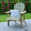 Sedia Da Giardino In Legno RELAX Tipo Adirondack - Spessore 30 Mm