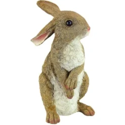 Design Toscano QM200681 Statua Coniglio Da Giardino In Piedi, Hopper Il Coniglietto, 16.5x15x29 Cm -OUTSUN Giardino Negozio 86633956 5