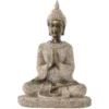 Statua Di Buddha Scolpita In Arenaria Scultura Figurina Artigianato Per Altare Domestico Decorazione Zen Regalo Di Inaugurazione Della Casa