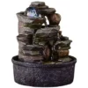 Fontana In Resina Naturale Satya