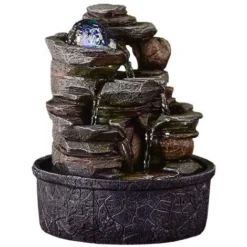 Fontana In Resina Naturale Satya