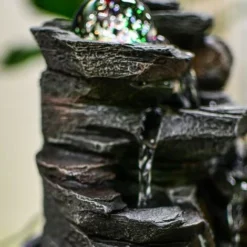 Fontana In Resina Naturale Satya -OUTSUN Giardino Negozio 89362504 5